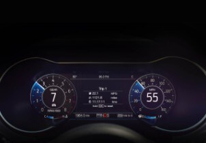 2018 Ford Mustang digital instrument cluster